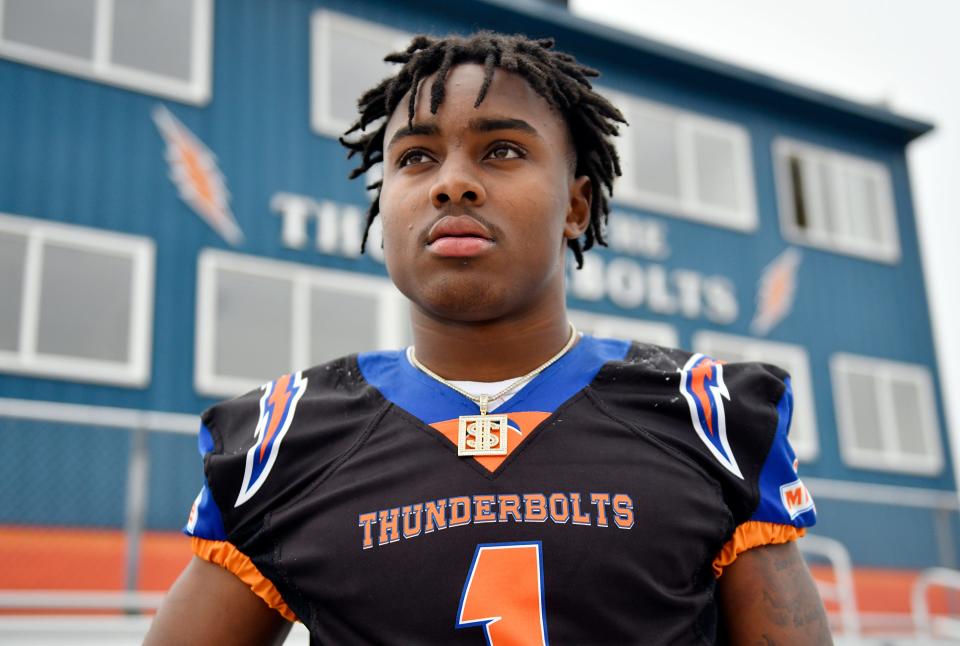 Millville High School senior running back LeQuint Allen is the South Jersey Offensive Player of the Year. Dec. 8, 2021