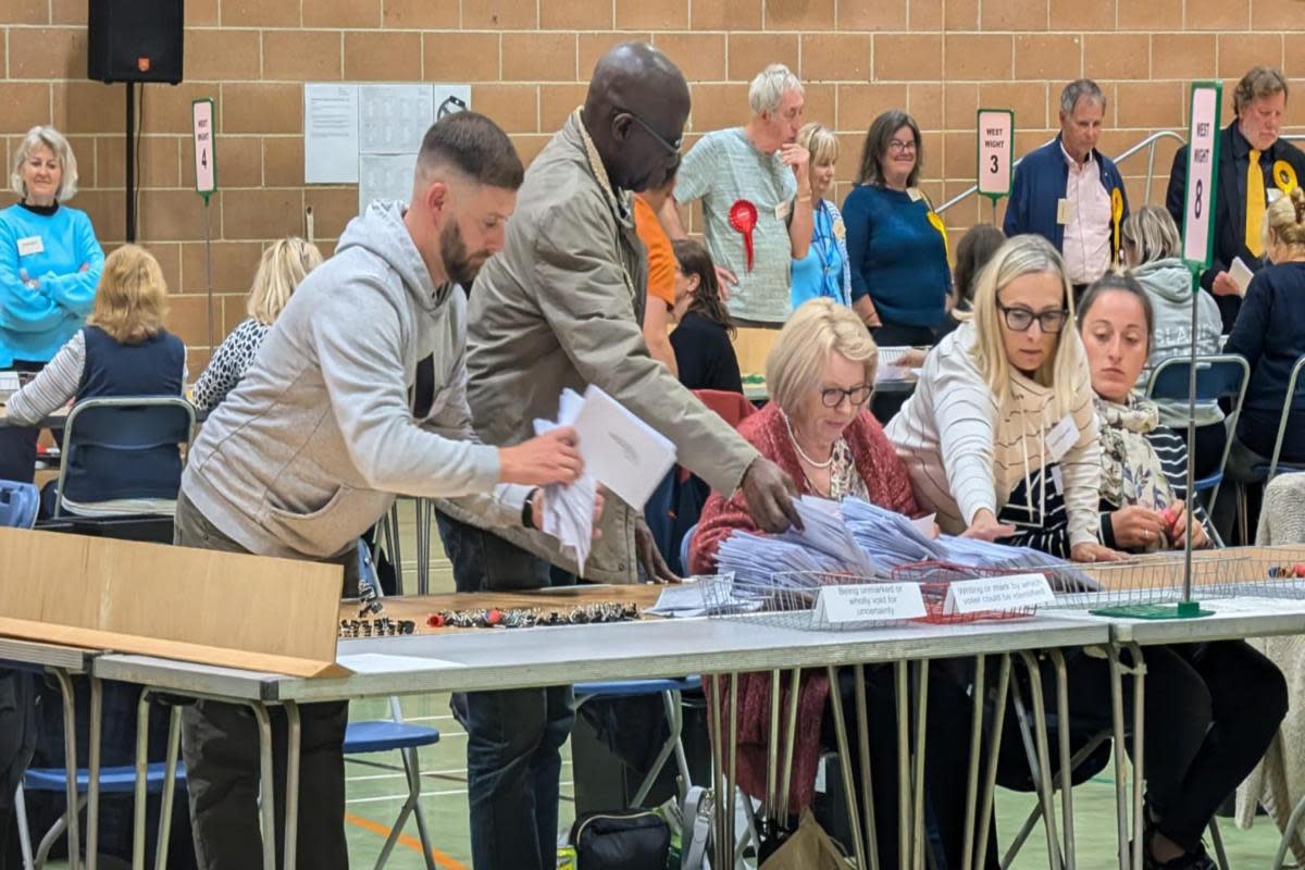 Votes being counted at GE 2024. <i>(Image: IWCP)</i>