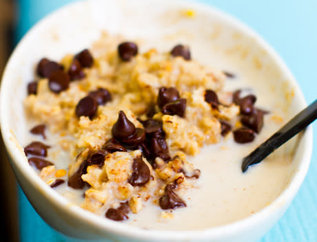 Cookies and milk | Chocolate chip cookie oatmeal