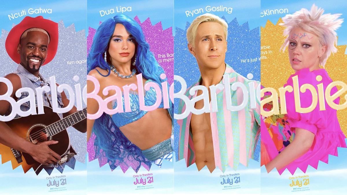 Barbie Movie Posters: Margot Robbie, Ryan Gosling, Issa Rae & Dua Lipa