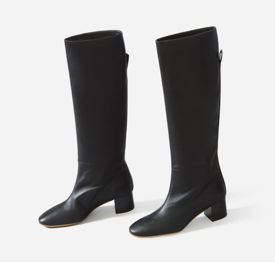 Everlane Knee-High Boot in Black