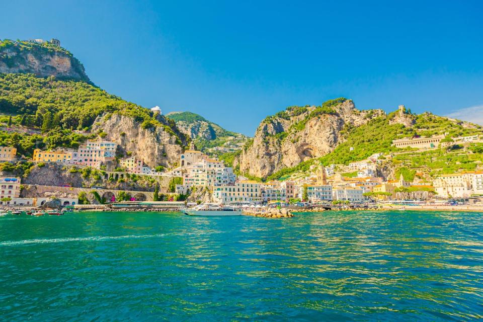 The Amalfi Coast is a Unesco World Heritage site (Getty Images)