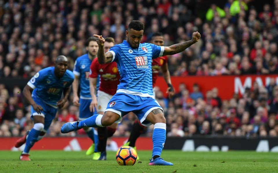 Josh King levels for Bournemouth from the penalty spot