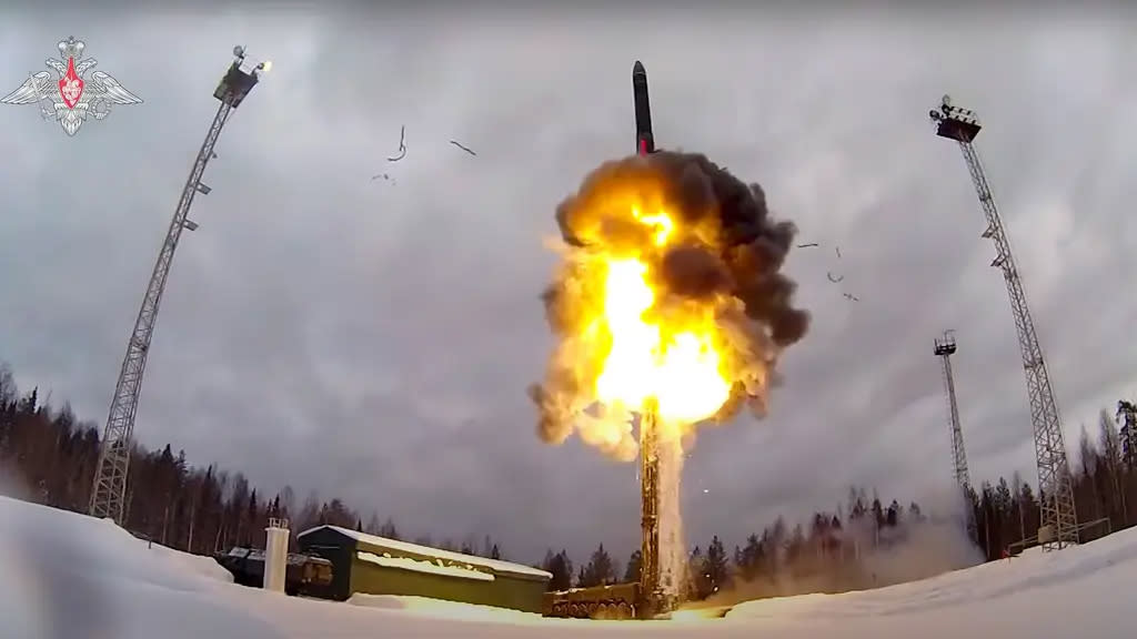 Russian nuclear forces conduct drills [Video]