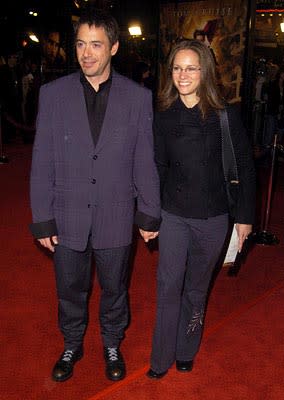 Robert Downey Jr. and Susan Levin at the LA premiere of Warner Bros. The Last Samurai