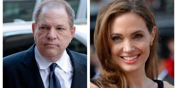 Angelina Jolie admite que se sintió herida cuando Brad Pitt trabajó con Weinstein