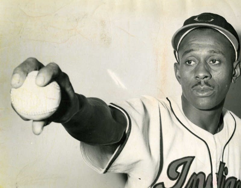 On February 9, 1971, Satchel Paige became the first Negro League player voted into baseball's Hall of Fame. Photo by the Negro Leagues Baseball Museum, Inc.