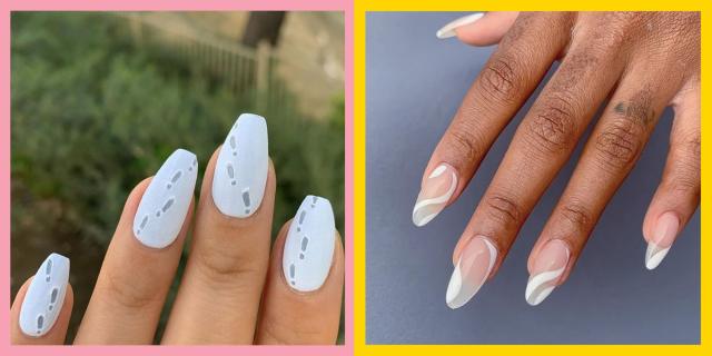 35 of the cutest white nail art designs we've ever seen
