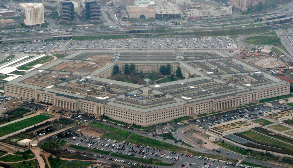 The Pentagon in Washington, in a file photograph. The U.S. military embarked on a major new initiative to safeguard its ranks from the influence of extremist groups in 2021.