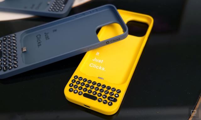 Hands-on with the Clicks iPhone case at CES 2024