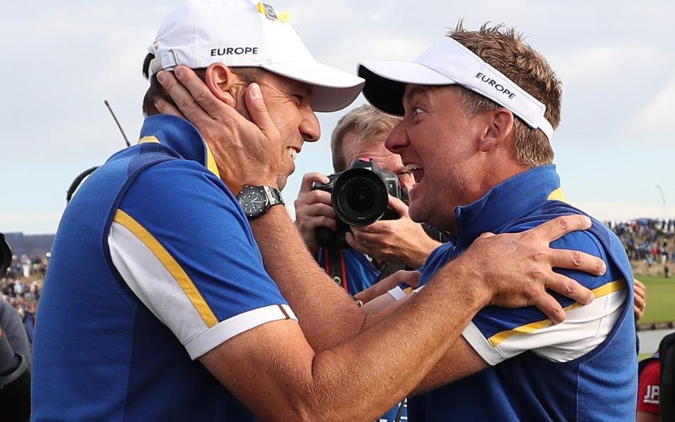 Sergio Garcia and Ian Poulter - Ryder Cup captain Padraig Harrington leaves out Justin Rose as Ian Poulter is delivered wildcard - PA