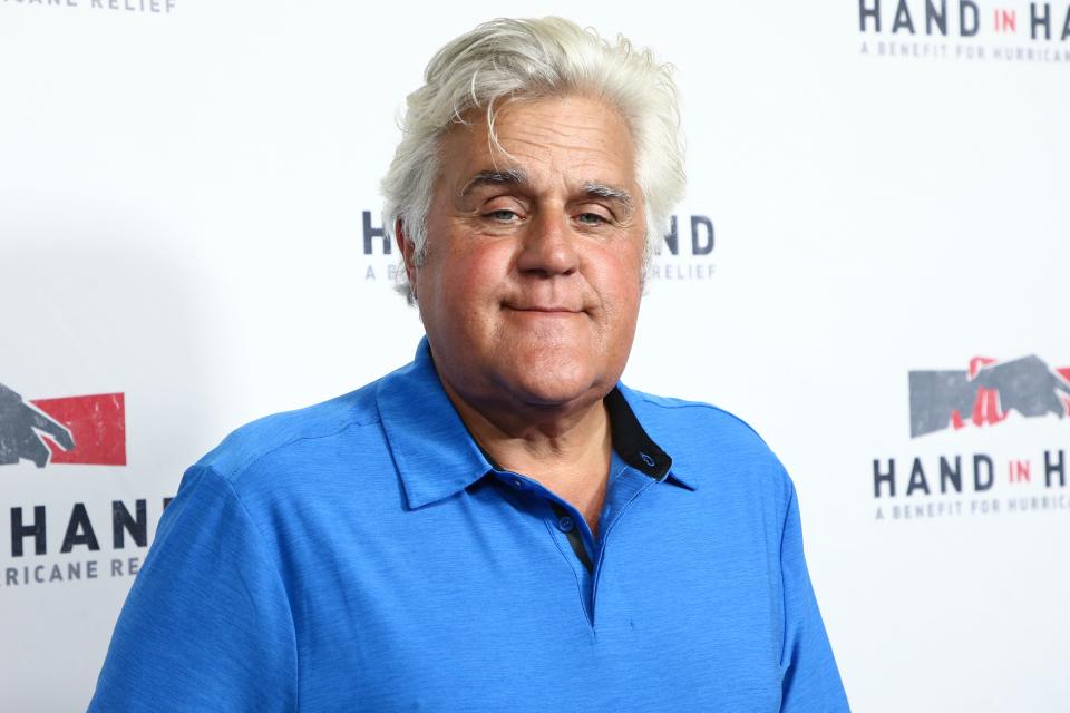 Former "Tonight Show" host Jay Leno suffered burns over the weekend, following a fire in his garage.