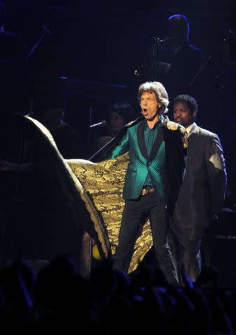 <p>Jeff Kravitz/FilmMagic</p> Mick Jagger