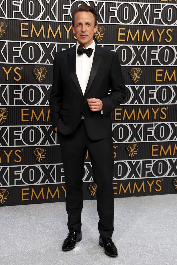 seth meyers at 75th primetime emmy awards