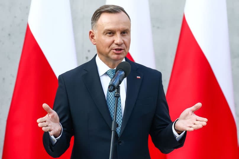 Andrzej Duda, the Polish President, pictured in Krakow in September