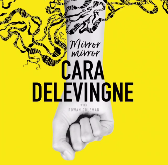 Where's Rowan? Cara's book cover (@caradelevingne)