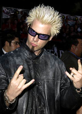 Spider One of Powerman 5000 at the premiere of Warner Brothers' Rock Star