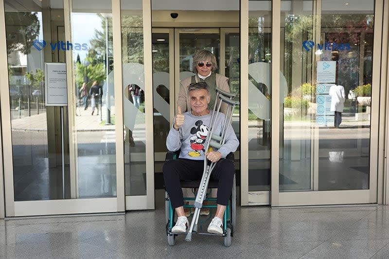 Joaquín Torres recibe el alta hospitalaria