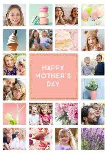 <h3><a href="https://www.moonpig.com/us/personalised-cards/p/mothers-day-card-photo-upload-card-20-photos/pum139/" rel="nofollow noopener" target="_blank" data-ylk="slk:Moonpig Photo Upload Mother's Day Card" class="link ">Moonpig Photo Upload Mother's Day Card</a></h3><br>While there's still time to get a card in the mail, you can still get the same message across via an online card. This personalized e-card will hit her inbox instantly and can fit up to 20 of her favorite family photos. You can even download the Moonpig app to add your own handwritten message for an extra-special touch.<br><br><strong>moonpig</strong> Photo Upload Mother's Day Cards, $, available at <a href="https://go.skimresources.com/?id=30283X879131&url=https%3A%2F%2Fwww.moonpig.com%2Fus%2Fpersonalised-cards%2Fp%2Fmothers-day-card-photo-upload-card-20-photos%2Fpum139%2F" rel="nofollow noopener" target="_blank" data-ylk="slk:moonpig" class="link ">moonpig</a>