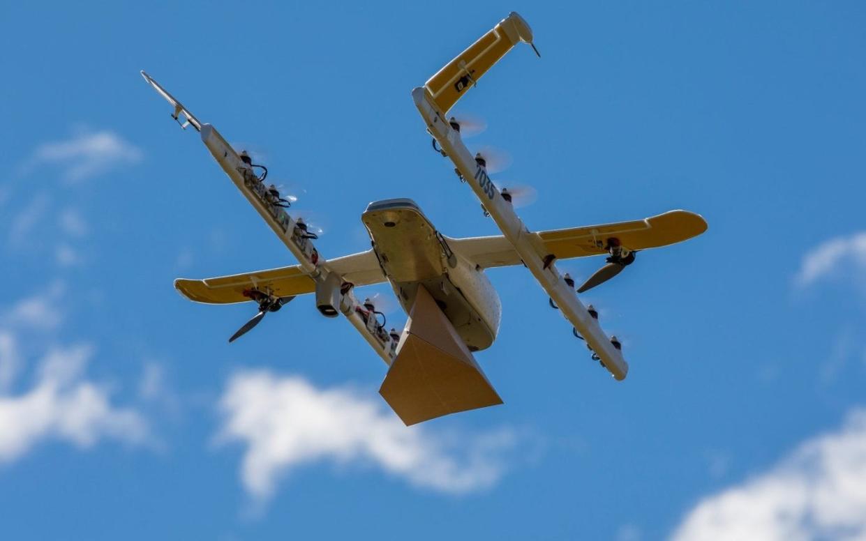 Alphabet's Wing drone is being tested in Australia and is about to start services in Finland - © Sean Davey