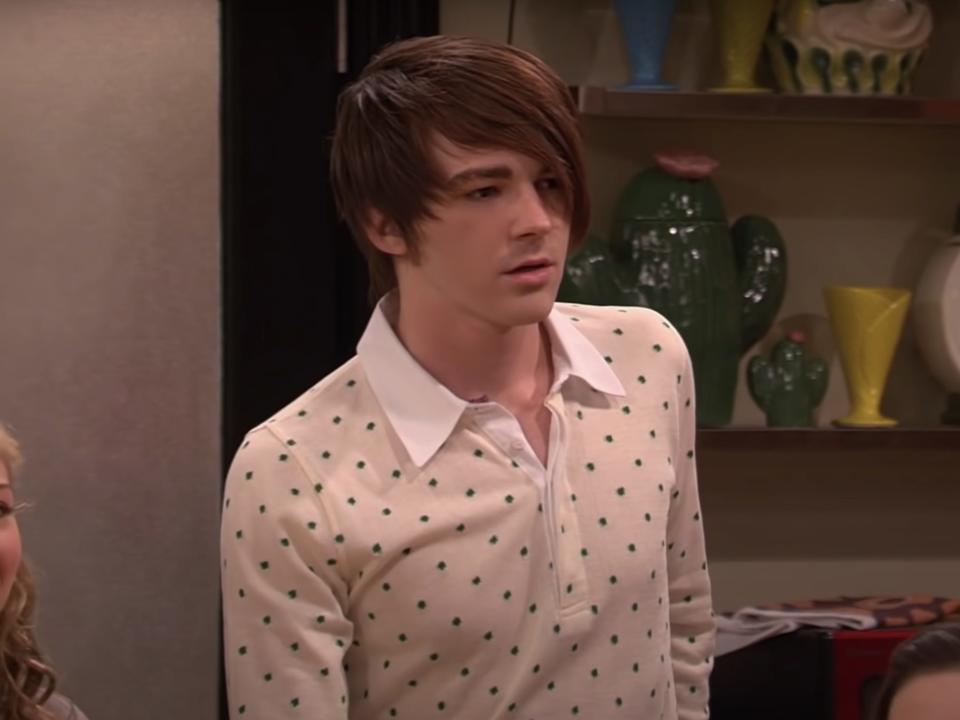 Drake Bell on "iCarly."