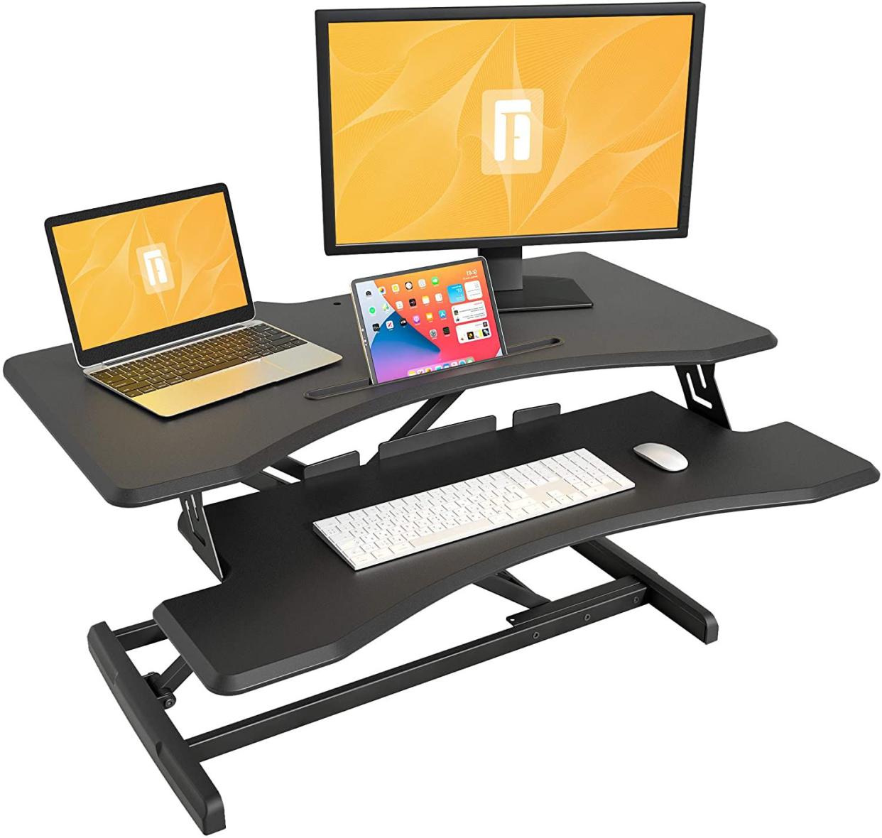 FEZIBO Standing Desk Converter Stand Up Desk Riser