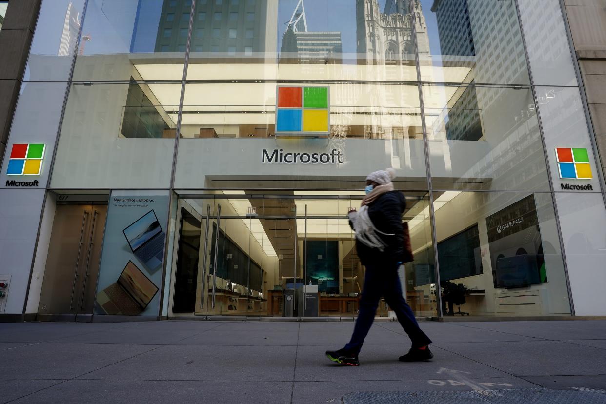 <p>Microsoft's performance has raised the bar </p> (Reuters)