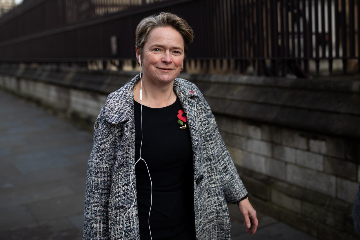 Baroness Dido Harding, Executive Chair of NHS Test and Trace, in Westminster, London, on her way to give evidence before the House of Commons Health and Social Care Committee and Science and Technology Committee.