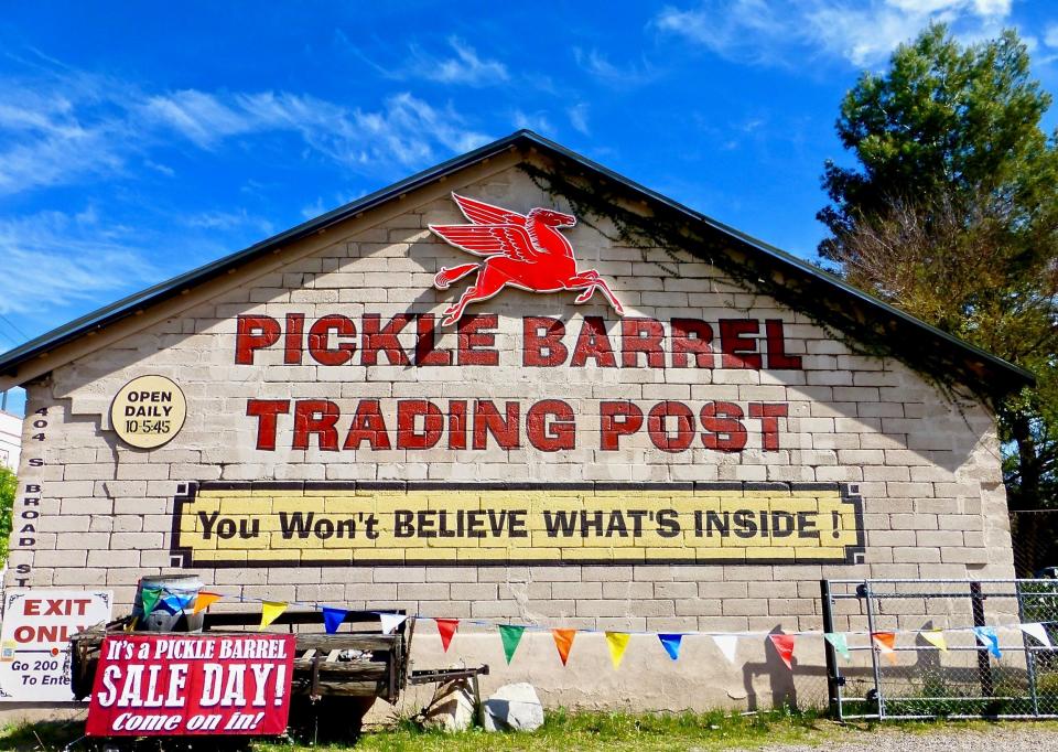 Pickle Barrel Trading Post in Globe is known for a wide ranging selection of arts, crafts, gift items and turquoise.