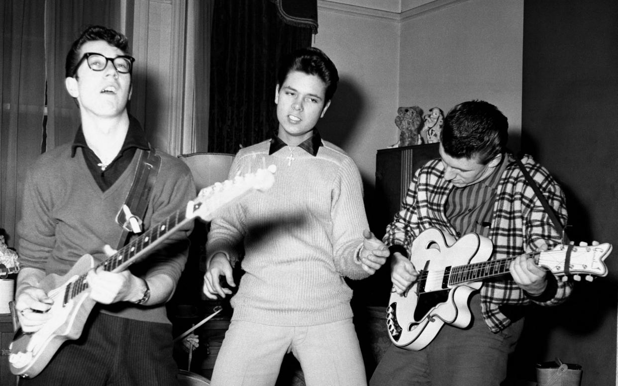 The Shadows, with Cliff Richard at the centre