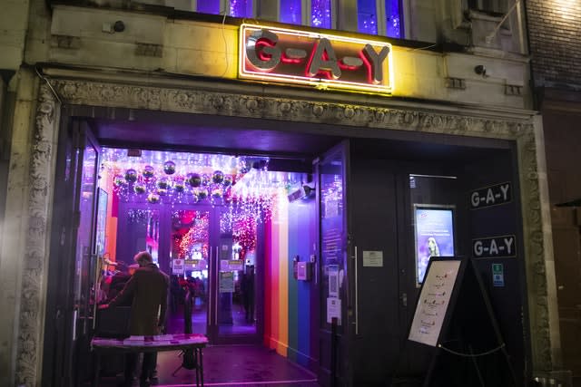 The G-A-Y bar