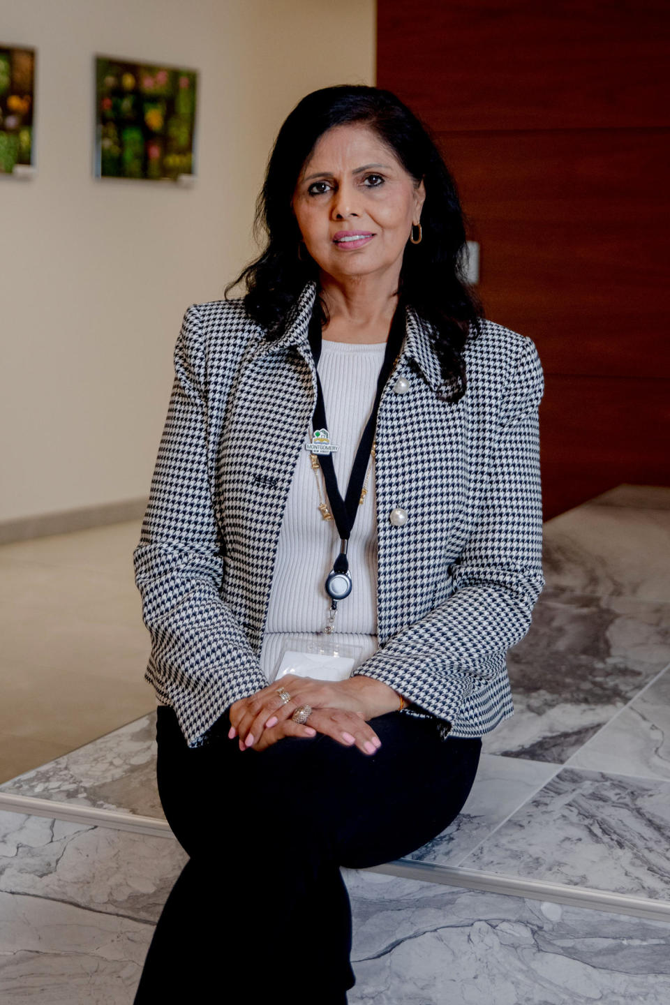 Belle Mead Mayor Neena Singh. (Yehyun Kim for NBC News)