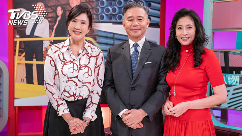 《TVBS看板人物》主持人方念華專訪王文祥夫婦。圖／TVBS