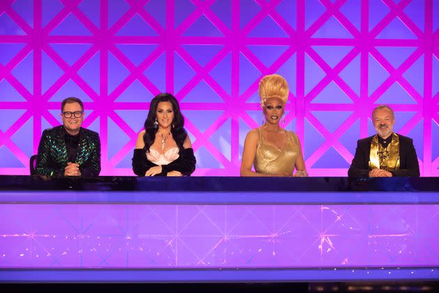 The stars of RuPaul's Drag Race UK (Photo: Guy Levy via Press Association Images)