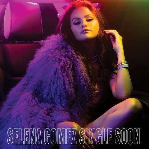 <p>Courtesy of Interscope Records</p> Selena Gomez's 'Single Soon' cover