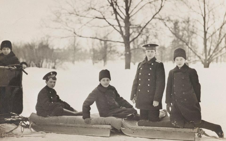 Photographs from an album kept by the Romanov children's tutor will go on display
