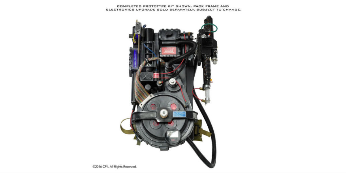 This Replica Proton Pack Kit Lets You Build Your Own Ghostbusters Gear