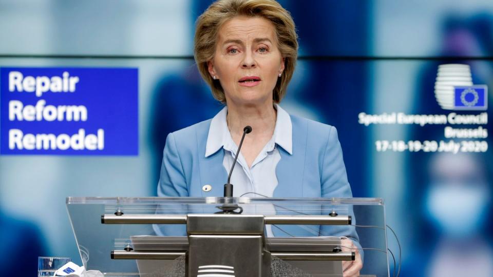 Ursula von der Leyen, Präsidentin der Europäischen Kommission.