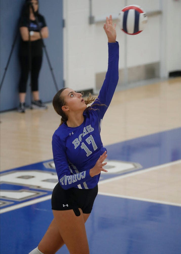 The Canterbury School girls volleyball team hosted Barron Collier Thursday, August 24, 2023 for an early season matchup of two of the top regional teams.  