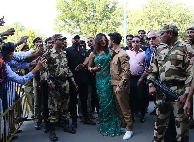 Priyanka Chopra and Nick Jonas