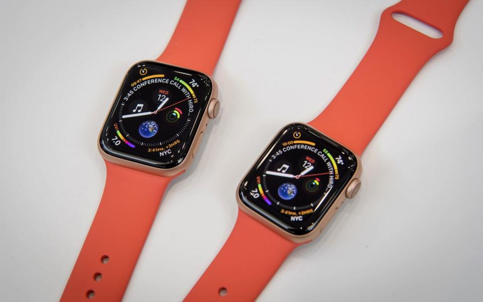 Apple Watch series 4 devices - Bloomberg