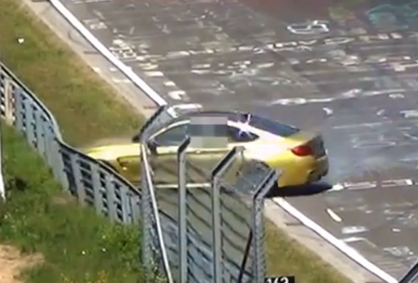 Crashed BMW M4