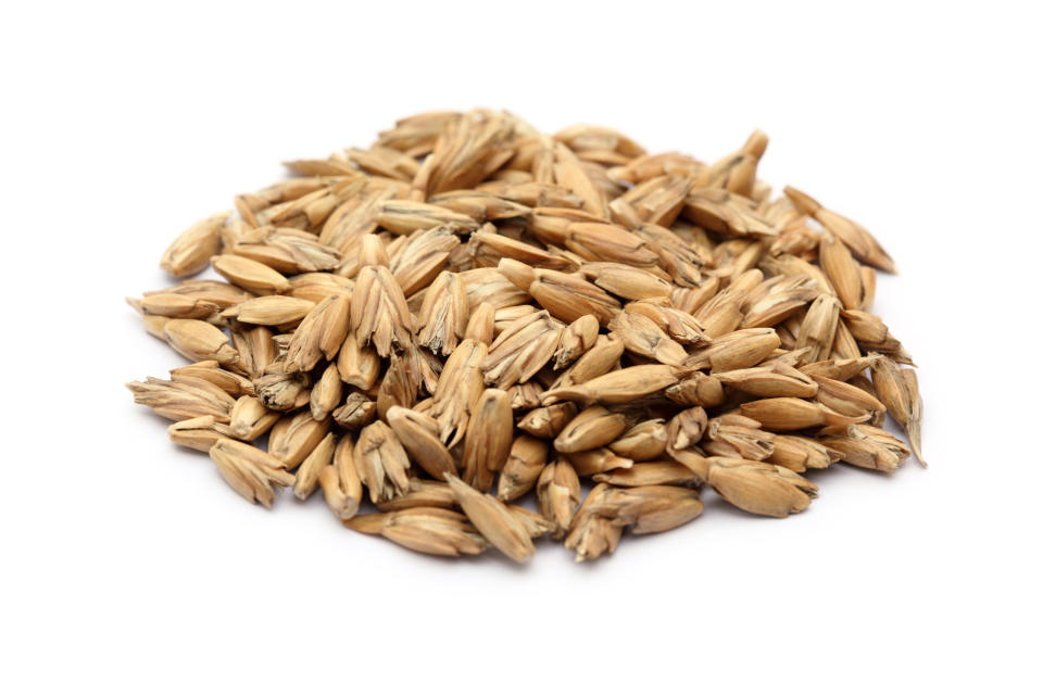 Spelt is similar to wheat, and you can find it in pasta and flour forms. If baking, swap out all-purpose flour for spelt flour (many like it better than using wheat flour). 