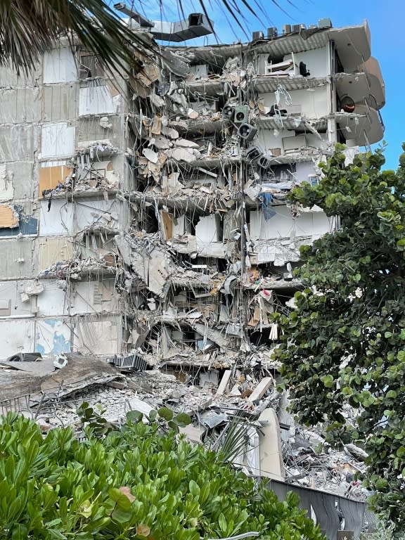 Desastre en el edificio