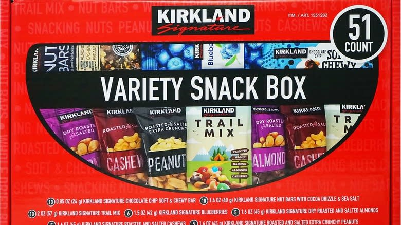 Kirkland Signature Variety Snack Box