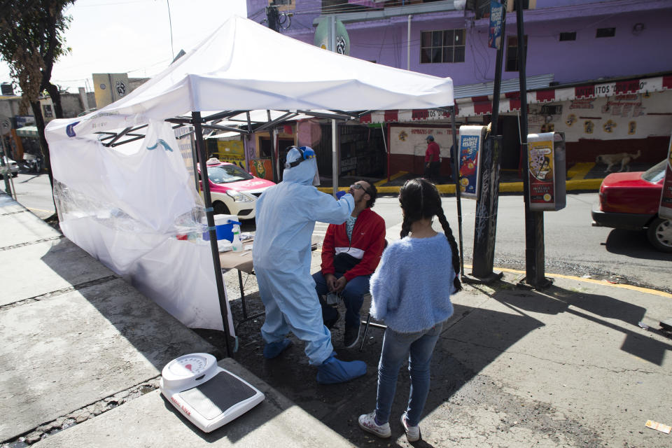 San Bernabé Ocotepec en la alcaldía Magdalena Contreras de Ciudad de México. (Foto: Cristian Leyva/NurPhoto via Getty Images)