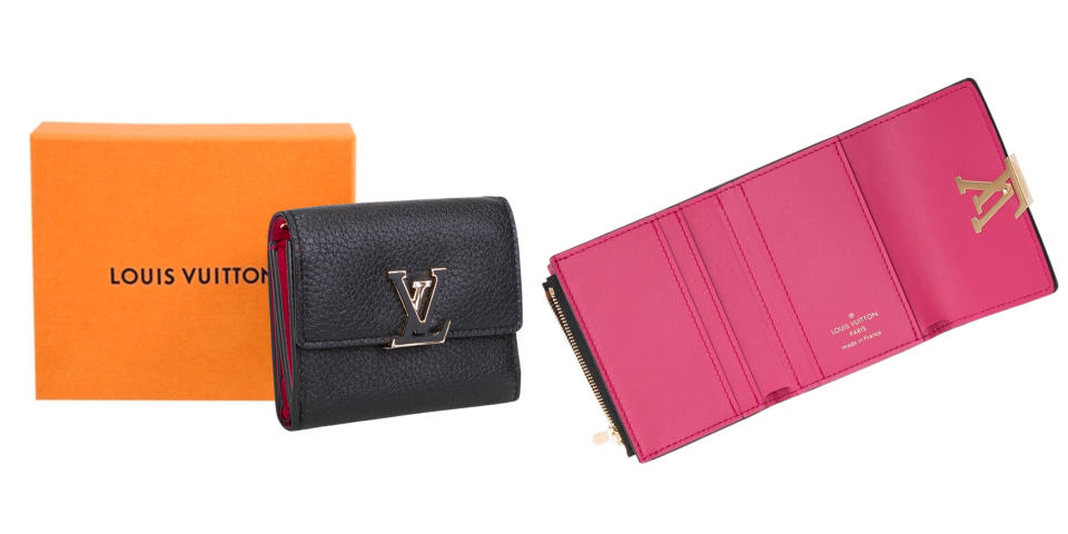 母親節禮物推薦��Louis Vuitton 爆款皮革零錢包/短夾(圖片來源：Yahoo奇摩購物中心)