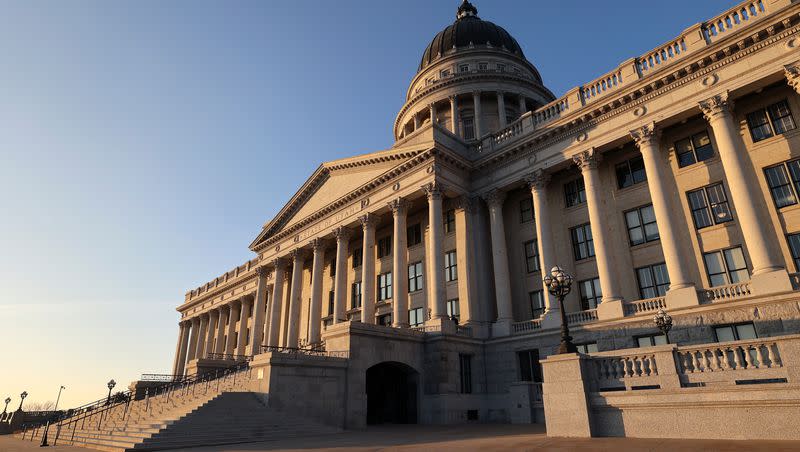 The Capitol is pictured in Salt Lake City on Monday, Jan. 29, 2024. Utah could allow volunteer school chaplains in public neighborhood and charter schools starting in the 2025-2026 school year.