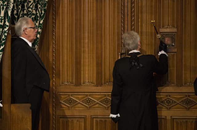 The Gentleman Usher of the Black Rod 