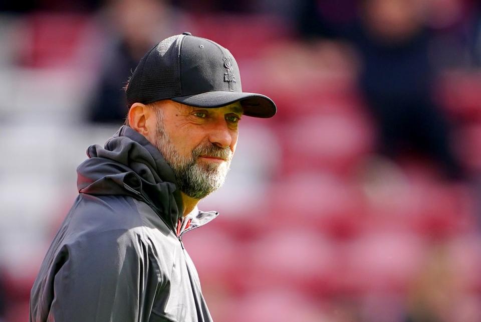 Klopp has provided everything Manchester United crave in his time at Liverpool (Peter Byrne/PA Wire)
